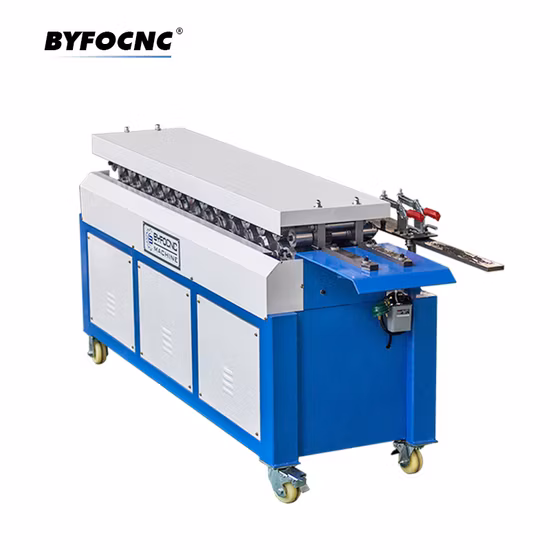 Rouleau de conduit d'air Byfo Tdf formant la machine à bride