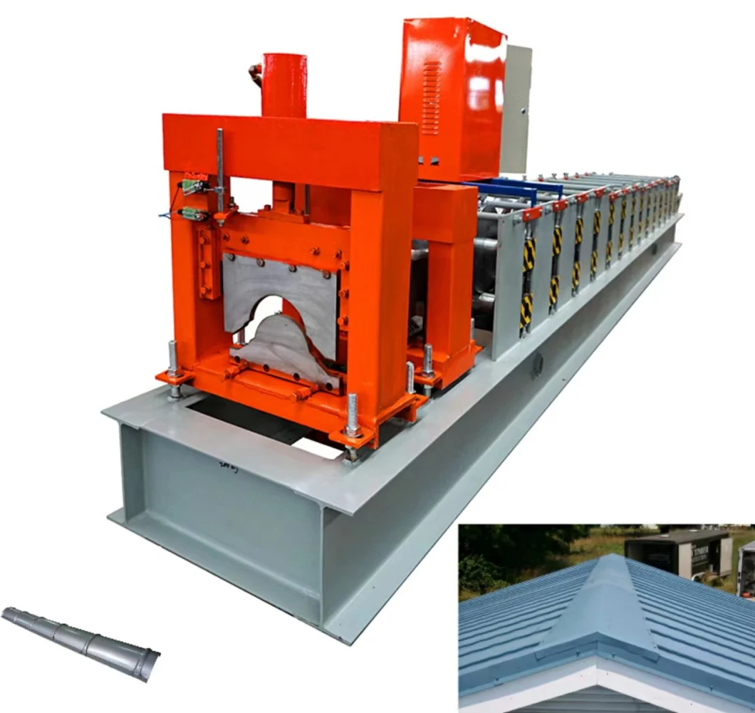 Xinnuo 312 Automatic Ridge Metal Roofing Sheet Rolling Machine and Standing Seam Metal Roofing