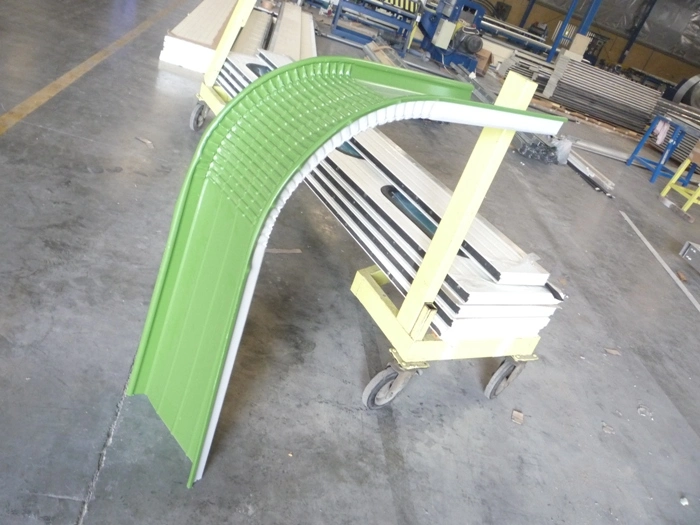 Standing Seam Metal Roof Crimping Curving Machine