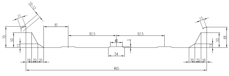 Convex Tooth Curving Machine Machiing