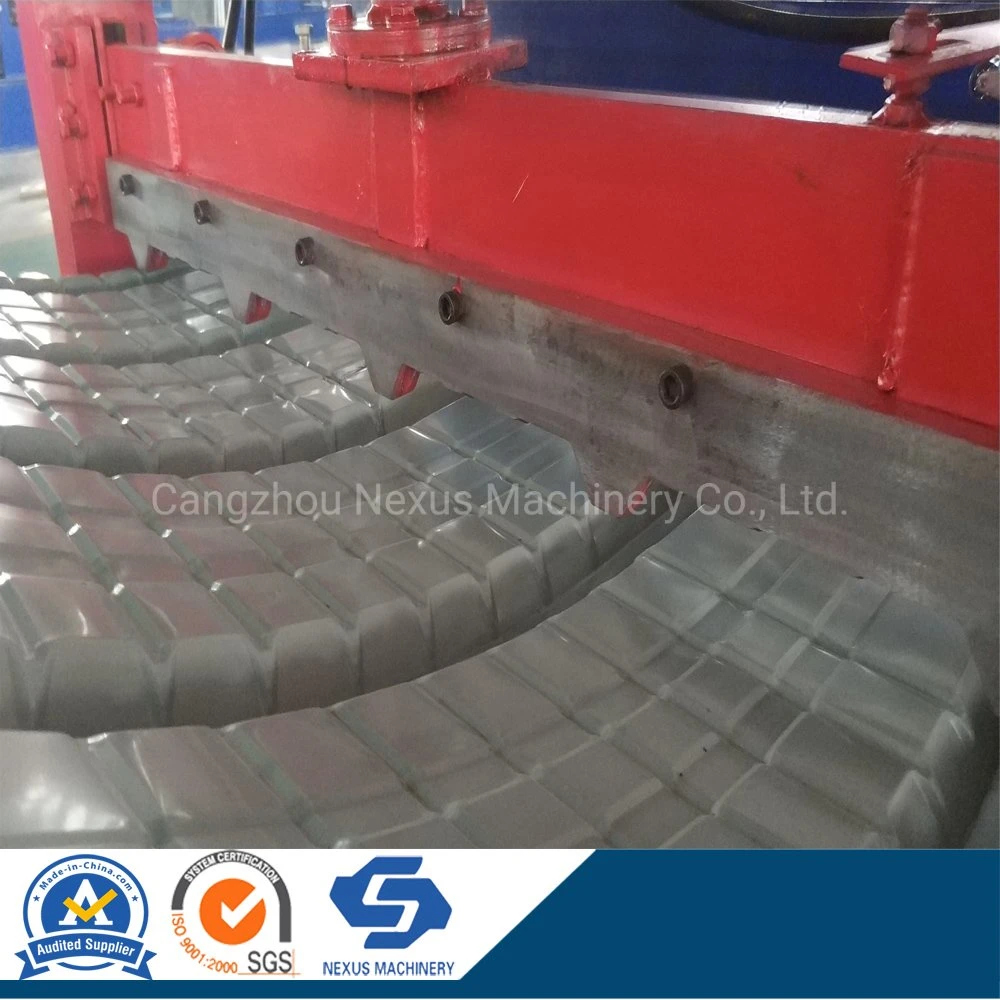 Construction Aluminum Standing Seam Hydraulic Roof Curving Profile Bending Forming Machine